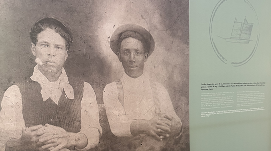 We and the Sea: Honouring the Marine Heritage of African Nova Scotians exhibit panel
